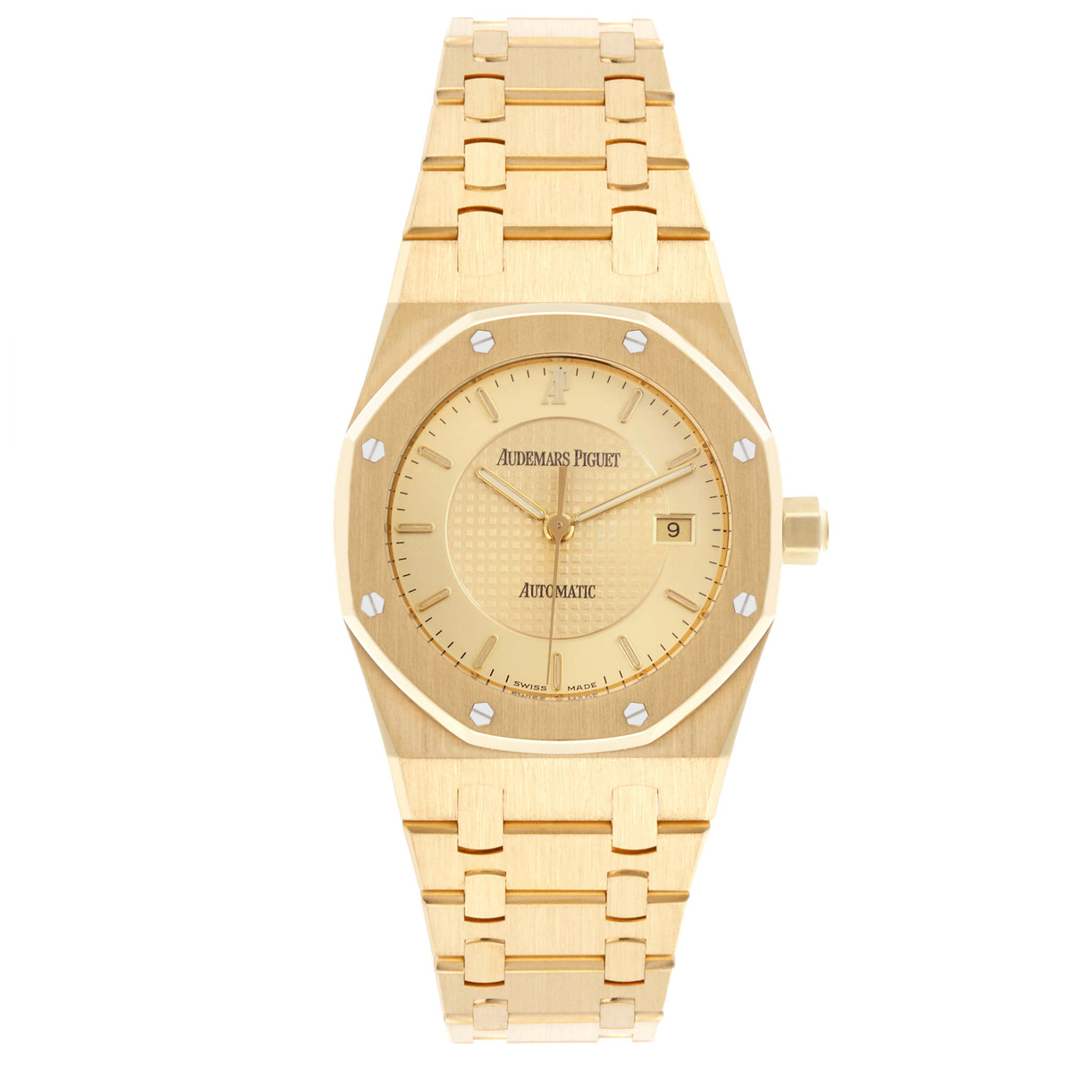 Audemars Piguet 33mm  Royal Oak Yellow Gold  Watch 15050BA